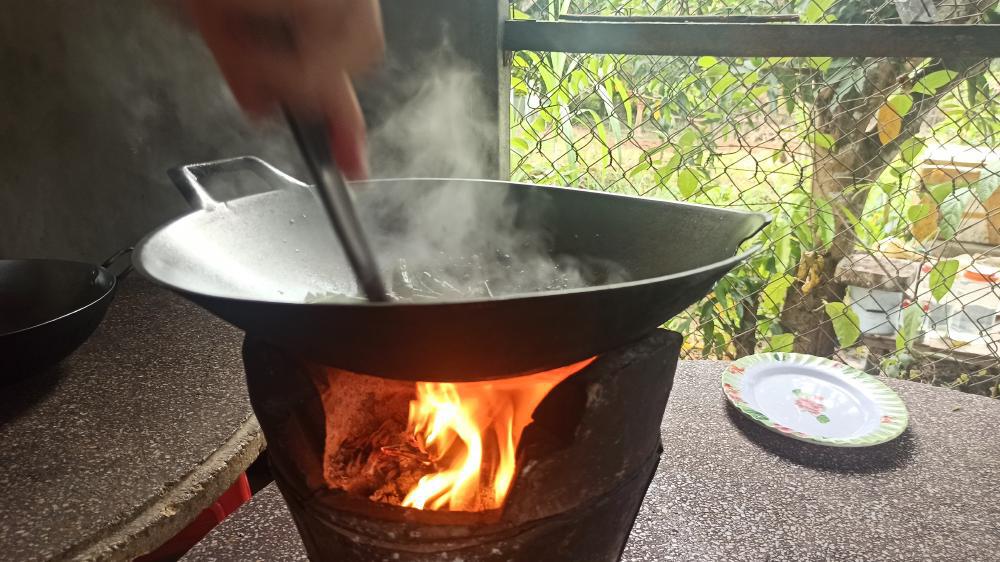 Kochen in Kambodia
