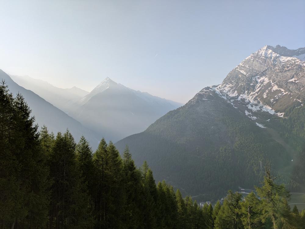 Aussicht Almagellhorn