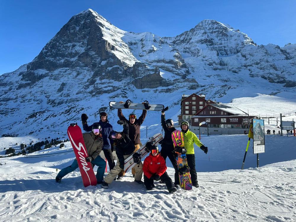 Snowboarders
