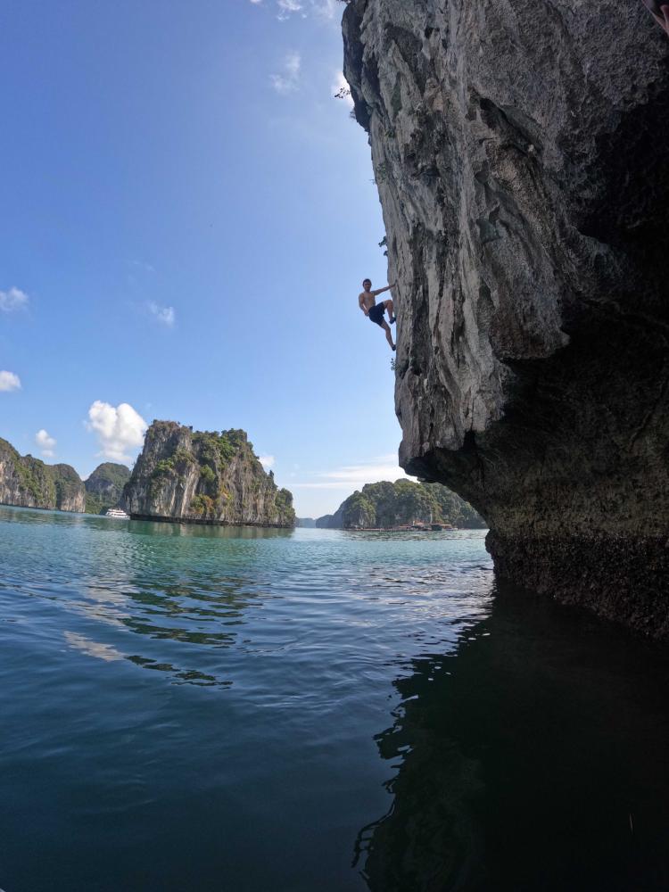 deep water solo