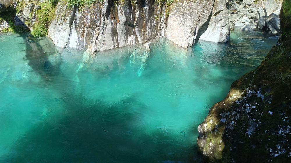 blue pools