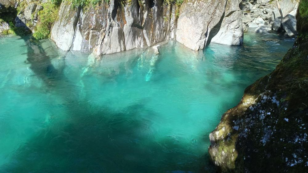 blue pools
