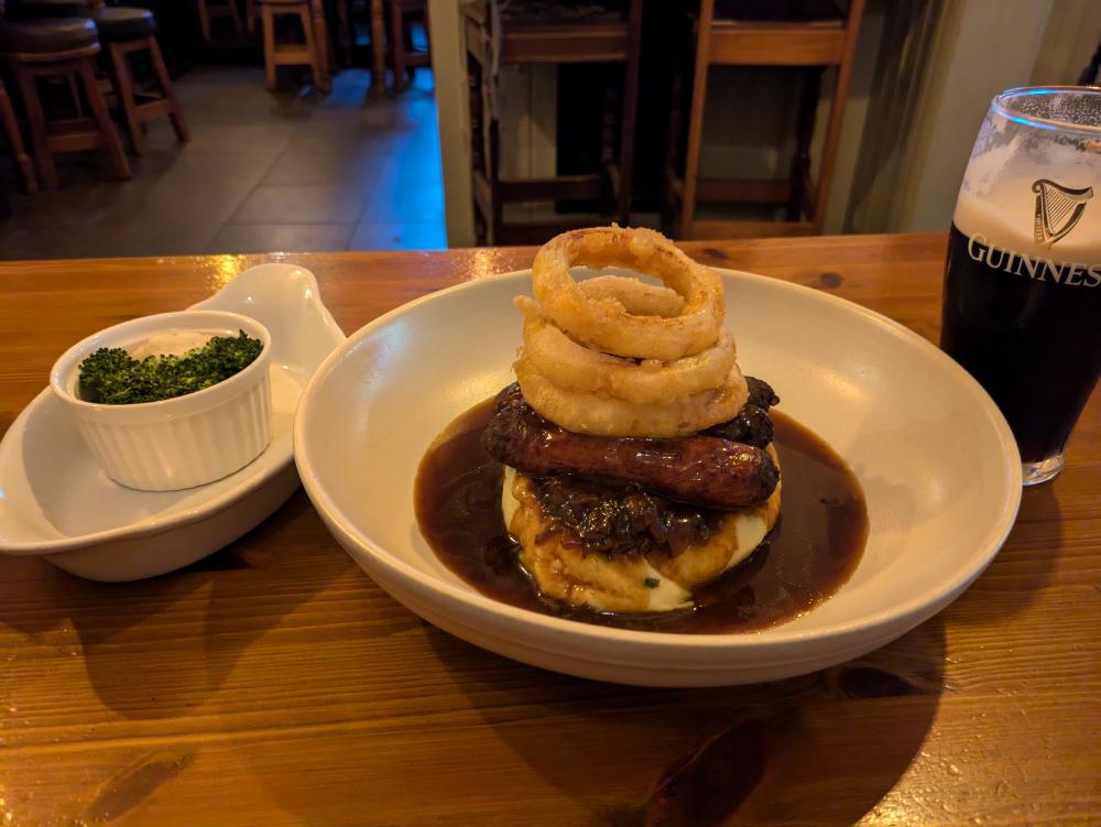 banges and mash