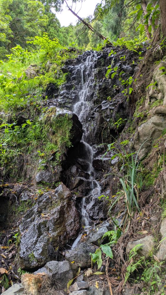 Waterfall in the park near Furnas