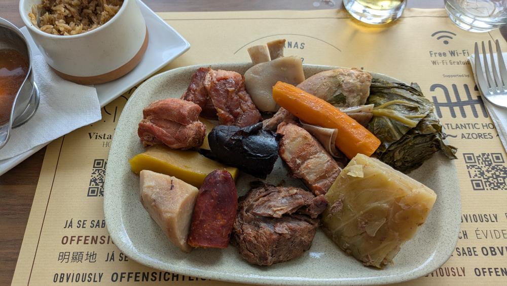 Cozido das Furnas for lunch