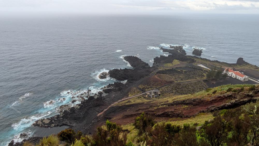 Coast on the west side of São Miguel