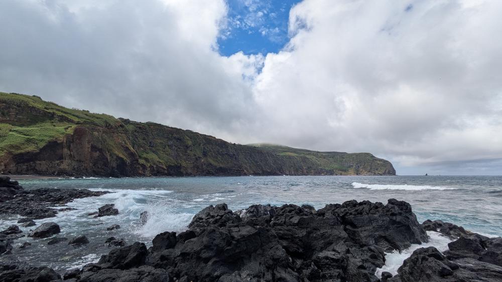 Rock arch on the coast