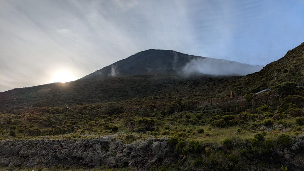 Mount Pico in the early morning